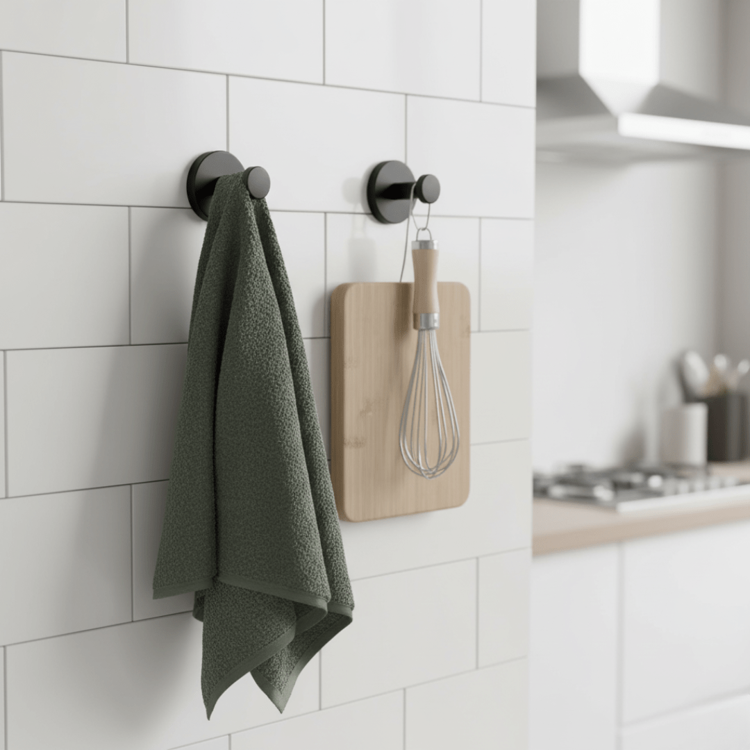 No Drill Wall Hooks - Aussie Vitality