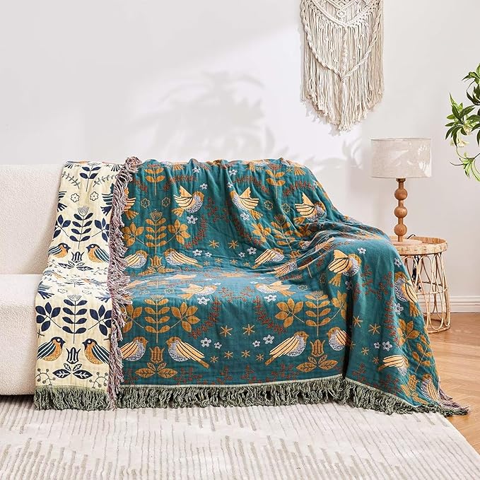 Scandinavian Throw Blanket - Aussie Vitality