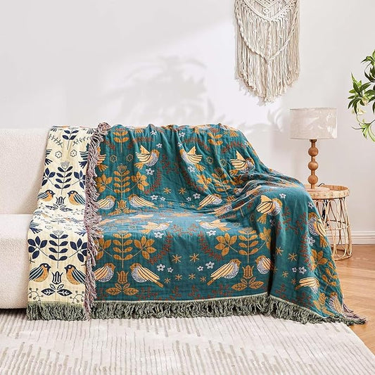 Scandinavian Throw Blanket - Aussie Vitality