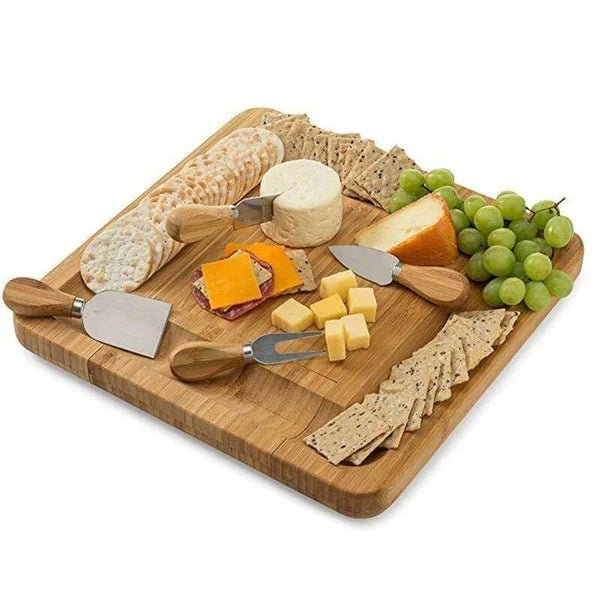 Bamboo Cheese & Platter Board - Aussie Vitality