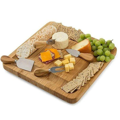 Bamboo Cheese & Platter Board - Aussie Vitality