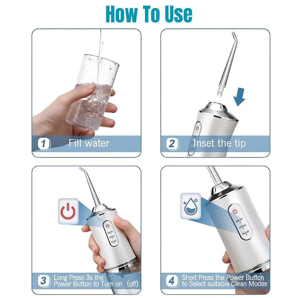 AquaPulse - Cordless Water Flosser