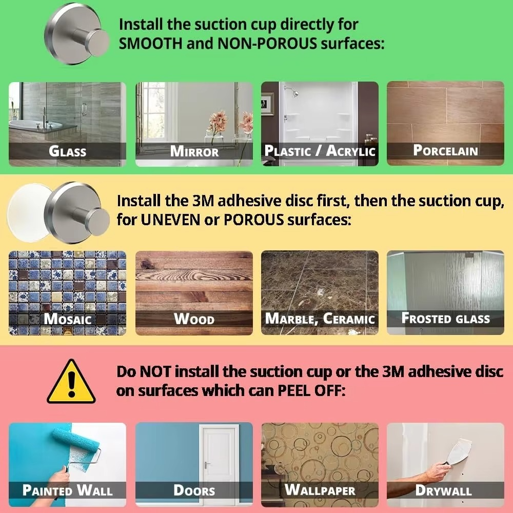 No Drill Wall Hooks