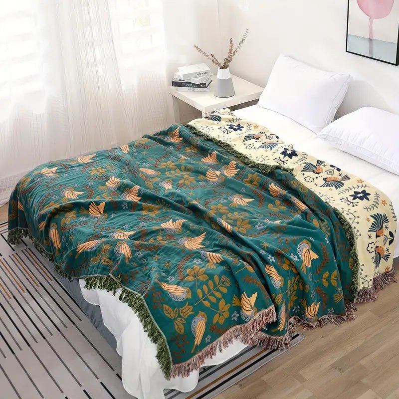 Scandinavian Throw Blanket - Aussie Vitality