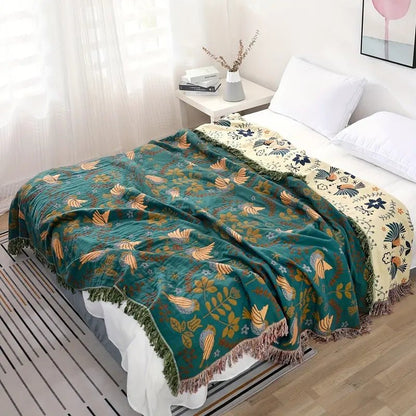 Scandinavian Throw Blanket - Aussie Vitality