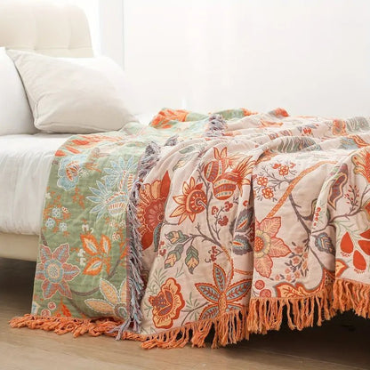 Boho Throw Blanket - Aussie Vitality