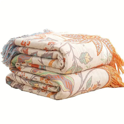 Boho Throw Blanket - Aussie Vitality