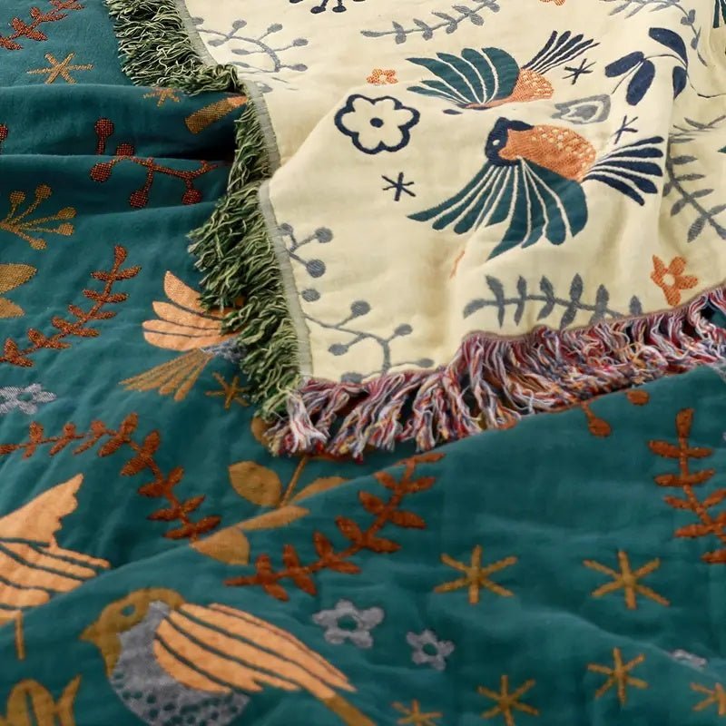 Scandinavian Throw Blanket - Aussie Vitality