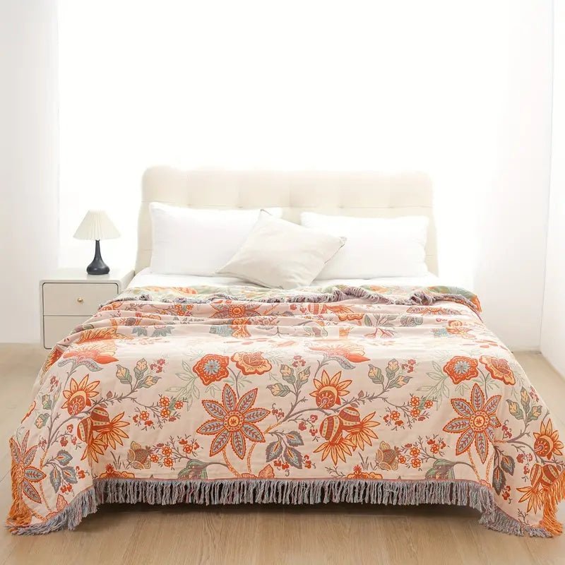 Boho Throw Blanket - Aussie Vitality