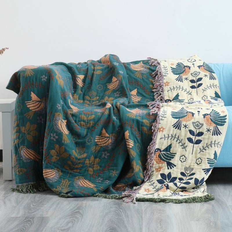 Scandinavian Throw Blanket - Aussie Vitality
