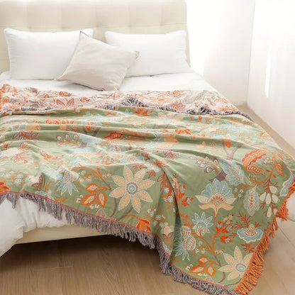 Boho Throw Blanket - Aussie Vitality